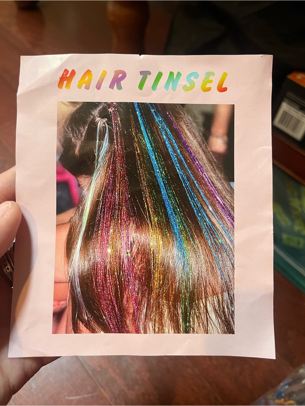 Hair Tinsel Multi-Color Strands - Rainbow Highlights for Women 14 colors